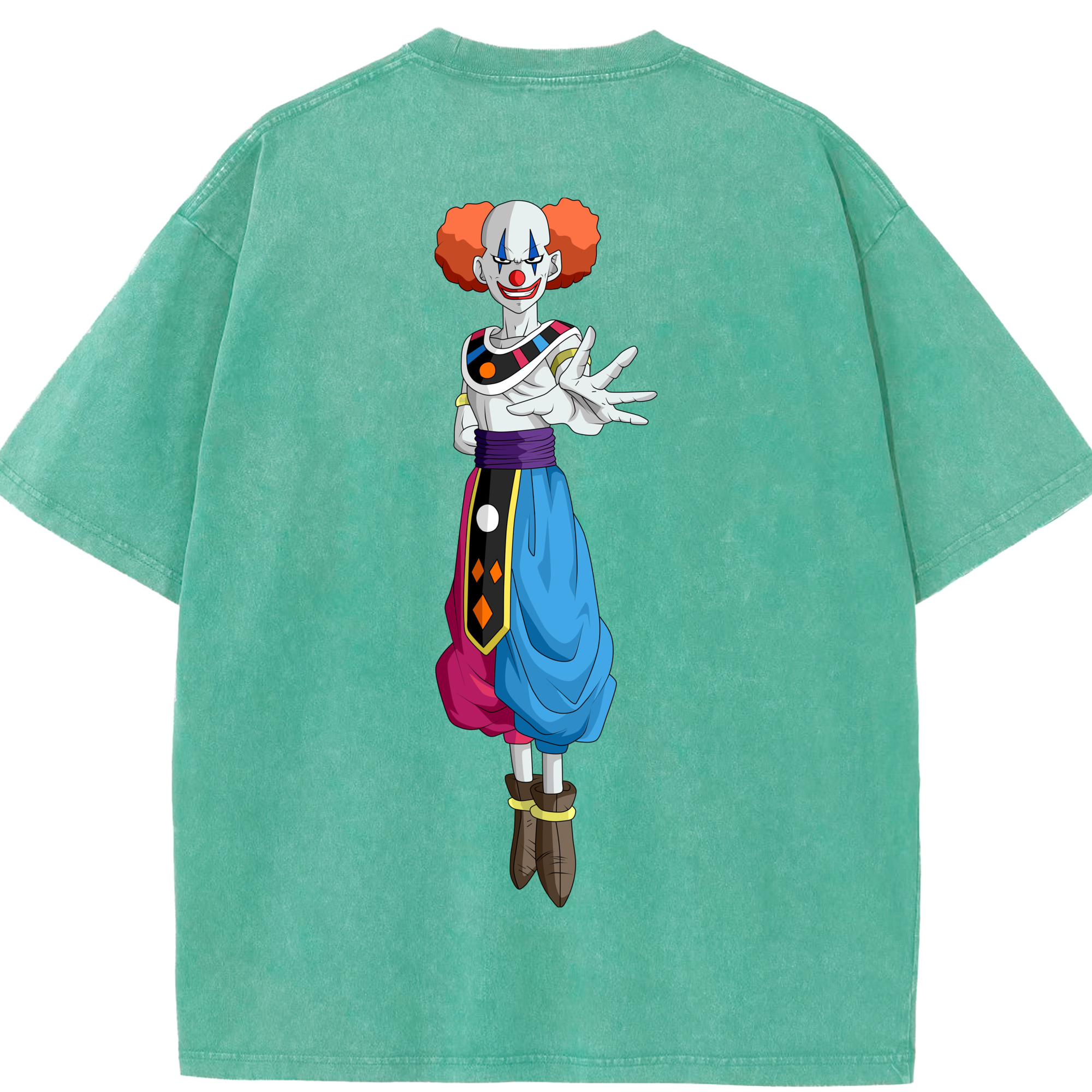 （画像用） ドラゴンボール DRAGON BALL 綿100% ヴィンテージ風 半袖Tシャツ（背面プリント）